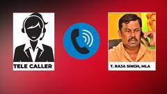 MLA Raja Singh Call Recording | రాజాసింగ్ కు కాల్ చేసిన టెలికాలర్... ఫుల్ ఫన్ | ABP Desam