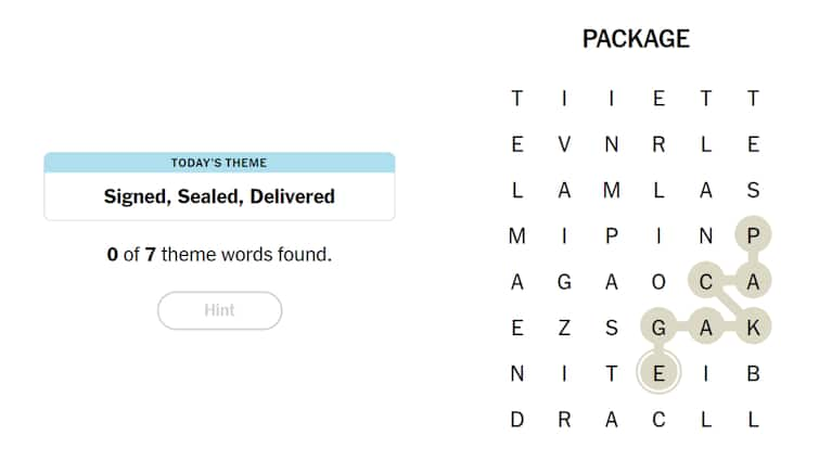 NYT Strands Answers May 6 2024 Words Solution Spanagram Today How To Play Watch Video Tutorial