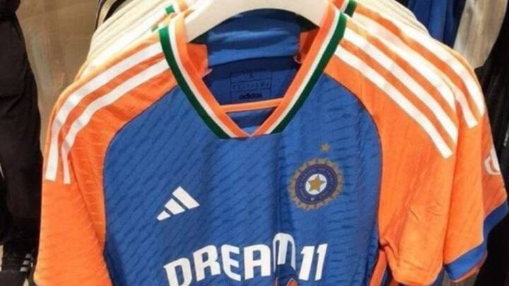 India T20 World Cup 2024 Jersey Leaked Social Media Post India Alleged Jersey For ICC Event Goes Viral India T20 World Cup 2024 Jersey Leaked? Picture Of India's Alleged Jersey For ICC Event Goes Viral