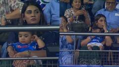 मैच देखने पहुंचे जूनियर बुमराह, वानखेड़े स्टेडियम से तस्वीरें हो रहीं वायरल