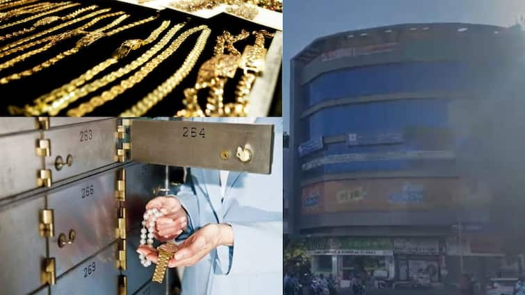 Nashik major robbery at ICICI home finance office robbers broke down 222 bank lockers looted 5 crore gold jewellery Nashik Crime: नाशिकच्या ICICI होम फायनान्सवर दरोडा,  पीपीई किट घातलेल्या चोरांनी लॉकर्स फोडून 222 खातेदारांचे सोन्याचे दागिने पळवले