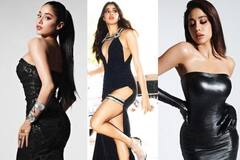 Janhvi kapoor: બ્લેક લૂકમાં ખૂબ જ હોટ લાગે છે જાહ્નવી કપૂર, જુઓ તસવીરો