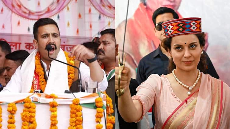 Vikramaditya Singh called Kangana Ranaut his star campaigner Tolda elder sister Mandi Seat Himachal Lok Sabha Election 2024 ann विक्रमादित्य सिंह ने कंगना रनौत को बताया अपना 'स्टार प्रचारक', बोले- 'हमारी बड़ी बहन जितना...'