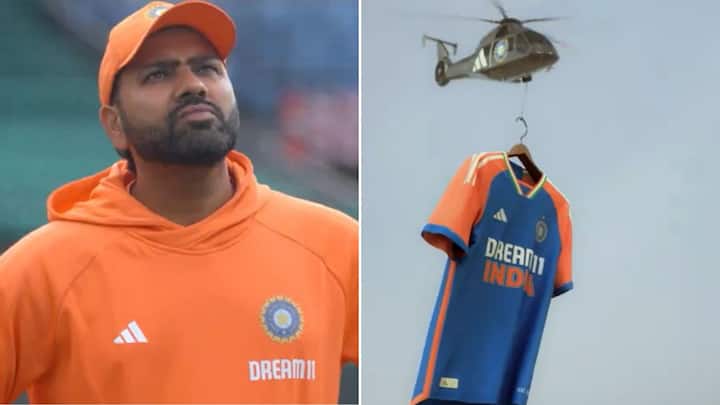 India T20 World Cup 2024 New Jersey Reveal Adidas Rohit Sharma Jadeja Watch India's New T20I Jersey Ahead Of T20 World Cup 2024 Revealed In Iconic Style- WATCH