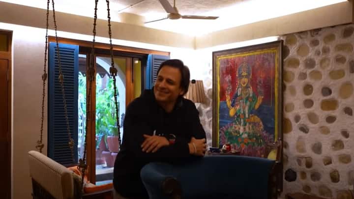 Vivek Oberoi Has A Cow And A 50-Year-Old Bed In His Mumbai Home Designed Like A Goan Farmhouse Details Inside Watch Vivek Oberoi Has A Cow And A 50-Year-Old Bed In His Mumbai Home Designed Like A Goan Farmhouse, WATCH