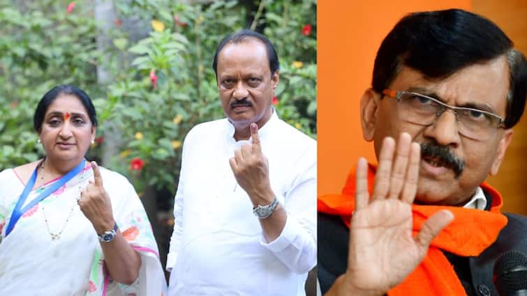 Sanjay Raut slams Ajit Pawar and PM Modi Amit Shah over Baramati Lok Sabha Election Sanjay Raut: मला सुनेत्रा पवारांची दया येते, अजितदादांनी एका गृहिणीला बळीचा बकरा बनवलंय: संजय राऊत