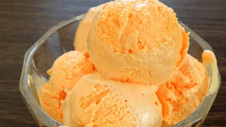 Orange Ice Cream Recipe : சுவையான ஆரஞ்சு ஐஸ் க்ரீம் வீட்டிலேயே எப்படி செய்வதென்று பார்க்கலாம்.