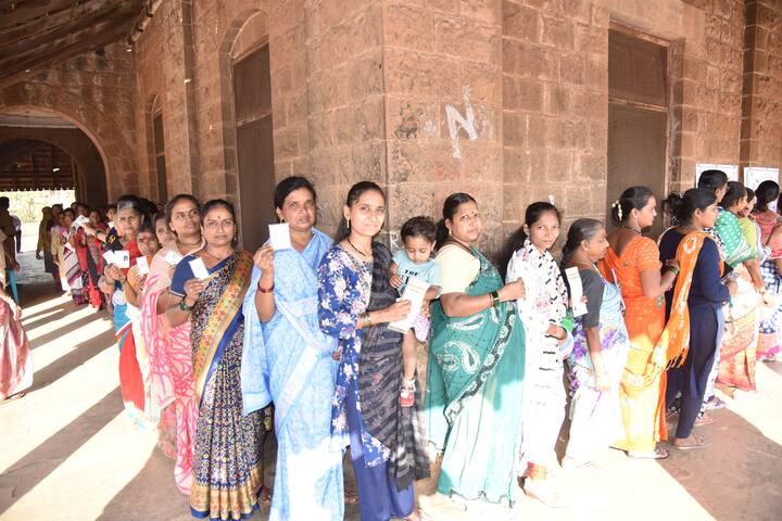 पाच वाजेपर्यंत कोल्हापूर उत्तरमध्ये 59.41 टक्के मतदानाची नोंद झाली आहे.