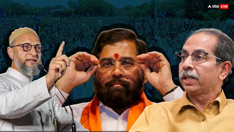 Lok Sabha Election 2024 AIMIM chief Asaduddin Owaisi poetically targets Shiv Sena Uddhav Thackeray and Eknath Shinde Lok Sabha Election: 'तीर अदावत का और मशाल की आग...' असदुद्दीन ओवैसी का शायराना अंदाज में उद्धव ठाकरे और एकनाथ शिंदे पर निशाना