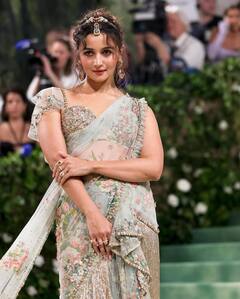 Met Gala 2024: Alia Bhatt Shows Up In An Ethereal Sabyasachi Saree, Check Out All Pics