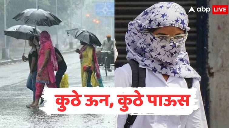 Maharashtra Weather Update IMD Forecast Heatwave Alert kokan Unseasonal Rain Alert in Vidarbha Marathawada marathi news पुढील 48 तासांत उष्णतेची लाट! मराठवाडा, विदर्भात अवकाळी पावसाचा अंदाज