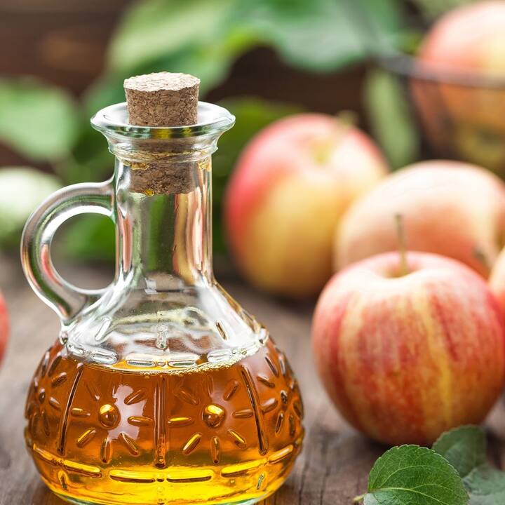 Mix 20 ml of apple cider in warm water and drink 15 minutes before meals.  This will help in digesting the food properly.  But keep in mind that do not consume it in excessive quantities.