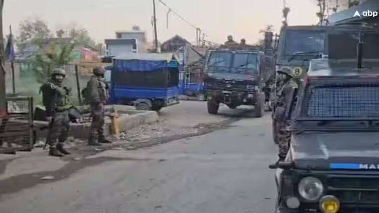 The leader of a trf  terrorist organization hiding in Kashmir was shot dead காஷ்மீரில் என்கவுன்டர்: பதுங்கியிருந்த பயங்கரவாத அமைப்பின் முக்கிய புள்ளி சுட்டுக் கொலை