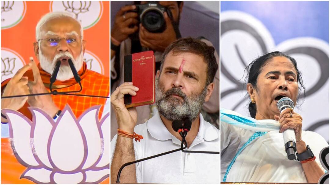 Lok Sabha Elections LIVE Updates May 8 PM Modi Poll Rallies AAP BJP Congress Roadshows Amit Shah Rahul Gandhi Mallikarjun Kharge Akhilesh Yadav LS Polls 2024: Clash Erupts Between Cadres Of YSRCP, TDP In Andhra Pradesh