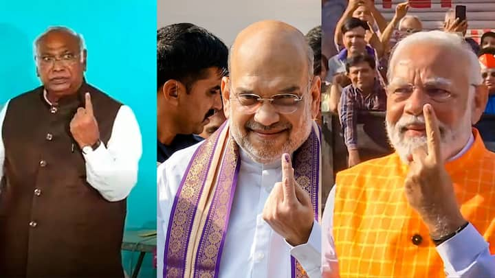 As the third phase of voting commenced for the 18th Lok Sabha election, several politicians cast their votes across India, from Gujarat to Maharashtra, Karnataka and Uttar Pradesh.