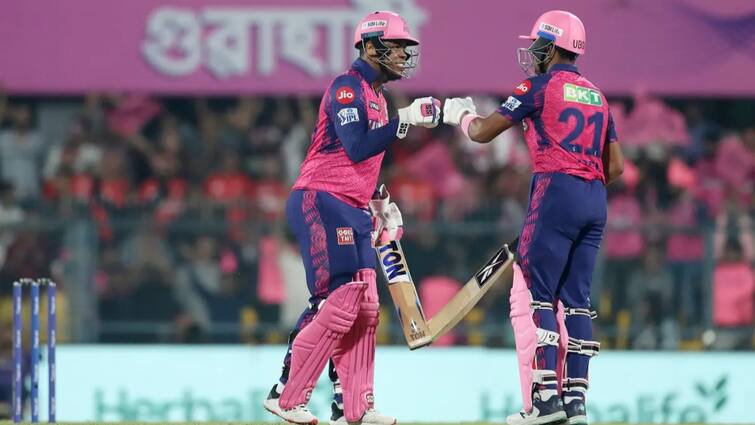 shimron hetmyer and dhruv jurel is not playing against delhi capitals rajasthan royals dc vs rr ipl 2024 latest news RR vs DC: दिल्ली के खिलाफ हेटमायर और जुरेल के बिना उतरी राजस्थान, कप्तान सैमसन ने बताई वजह