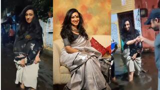 Ritaparna Sengupta: 'বরসো রে...', শ্যুটিং সেরে হাঁটুজল রাস্তায় অভিনেত্রী ঋতুপর্ণা সেনগুপ্ত, পোস্ট করলেন ভিডিও
