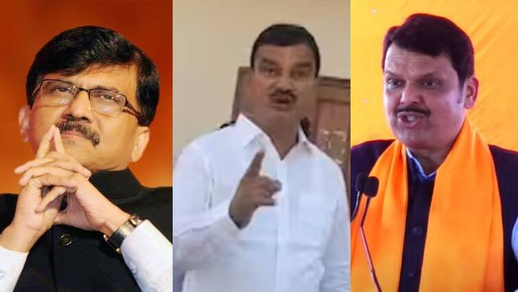 Sanjay Raut Slams on Devendra Fadnavis over Dattatray Bharne s video Baramati Lok Sabha Election Maharashtra Politics Marathi News 'फडणवीस तुम्ही टुकार आणि नेभळट गृहमंत्री', दत्तात्रय भरणेंच्या व्हिडिओवरून राऊतांचा हल्लाबोल