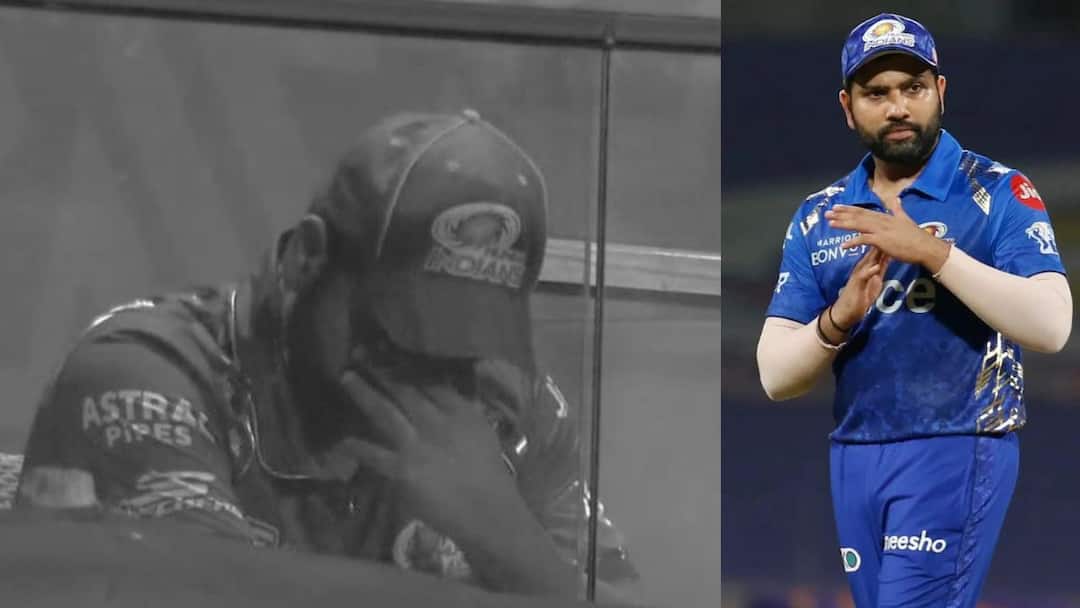 Watch Video: அச்சச்சோ..! ரன் அடிக்க முடியாமல் திணறல் - கண்ணீர் விட்டு அழுத ரோகித் சர்மாவின் வீடியோ வைரல் Rohit Sharma's MI Dugout Video From IPL 2024 Match Against SRH Triggers Big Speculations Watch Video: அச்சச்சோ..! ரன் அடிக்க முடியாமல் திணறல் - கண்ணீர் விட்டு அழுத ரோகித் சர்மாவின் வீடியோ வைரல்