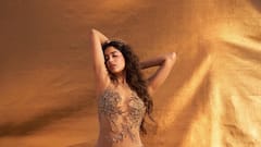 Janhvi Kapoor Latest Photos : గార్డెన్ ఆఫ్ ఈడెన్ కాలానికి వెళ్లిపోయినా జాన్వీ కపూర్.. అప్పటి లుక్​ని బాగానే రీక్రియేట్ చేసింది