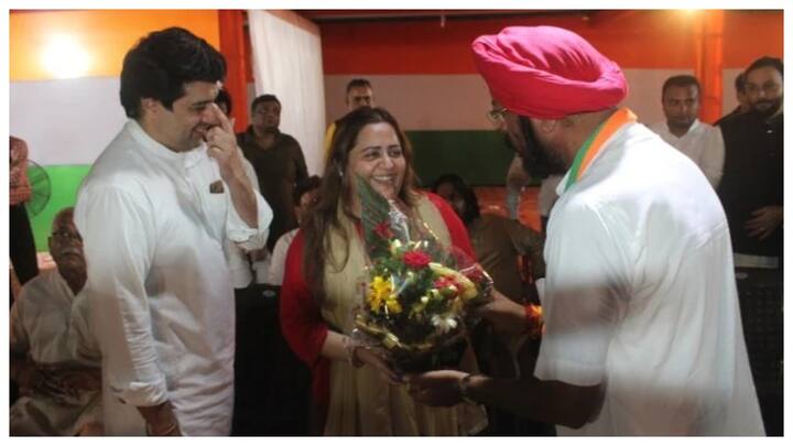 Another Setback For Congress As Radhika Khera Joins BJP Another Setback For Congress As Radhika Khera Joins BJP