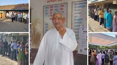 Kolhapur Loksabha : मतदान करायला लागतंय! कोल्हापुरात सकाळपासूनच सर्वदूर मतदानासाठी रांगाच रांगा