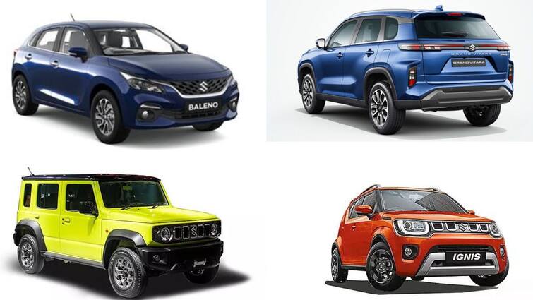 Maruti Grand Vitara gets discounts of up to Rs 74,000 this May 1.50 lakh for jimny Maruti Car Offers: தள்ளுபடிகளை அள்ளிப்போட்ட மாருதி நிறுவனம் - ஜிம்னிக்கு ரூ.1.5 லட்சம் வரை சலுகை