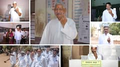 Kolhapur Loksabha : कोल्हापुरात उमेदवारांपासून ते छत्रपती घराण्याने बजावला मतदानाचा हक्क