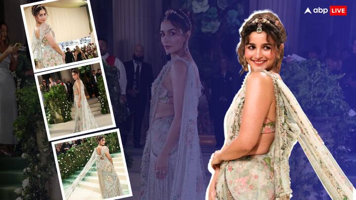 Met Gala 2024: मेट गाला में आलिया भट्ट ने इस साल फिर महफिल लूट ली है. एक्ट्रेस ने साड़ी में रेड कार्पेट पर वॉक किया. जिसके बाद से फैंस उनकी तारीफ करते नहीं रुक रहे हैं.