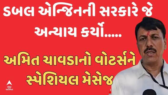 Lok Sabha Election: અમિત ચાવડાએ આણંદના વોટર્સને આપ્યો સ્પેશિયલ મેસેજ