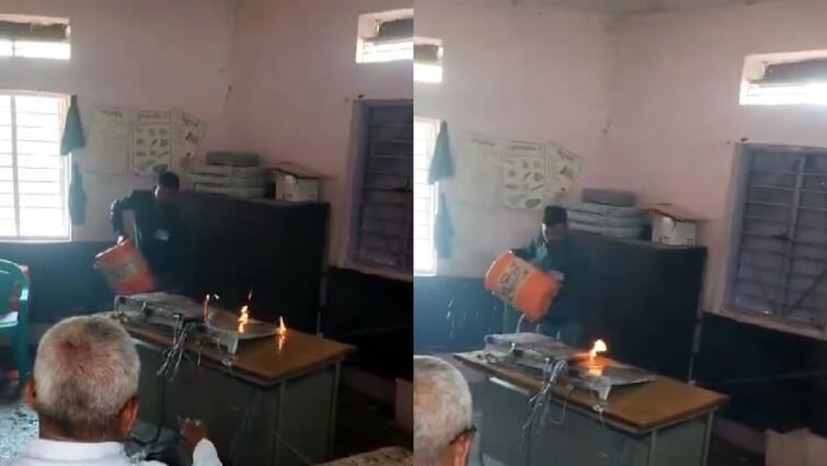 Voter Sets EVM On Fire In Maharashtra Solapur Lok Sabha Constituency viral video Watch Video: வாக்குப்பதிவு இயந்திரத்தை கொளுத்திய வாக்காளர் - மகாராஷ்டிராவில் பரபரப்பு!