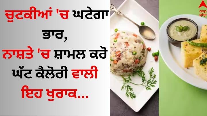 Low Calorie Breakfast Foods: ਸਵੇਰ ਦਾ ਨਾਸ਼ਤਾ ਹਮੇਸ਼ਾ ਸਿਹਤਮੰਦ ਹੋਣਾ ਚਾਹੀਦਾ ਹੈ, ਕਿਉਂਕਿ ਇਸ ਨਾਲ ਤੁਹਾਨੂੰ ਦਿਨ ਭਰ ਕੰਮ ਕਰਨ ਦੀ ਊਰਜਾ ਮਿਲਦੀ ਹੈ।