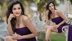 Ashu Reddy Latest Photos : పర్పుల్ డ్రెస్​లో అషూ రెడ్డి.. అందాలతో మాయ చేస్తున్న బిగ్​బాస్ బ్యూటీ