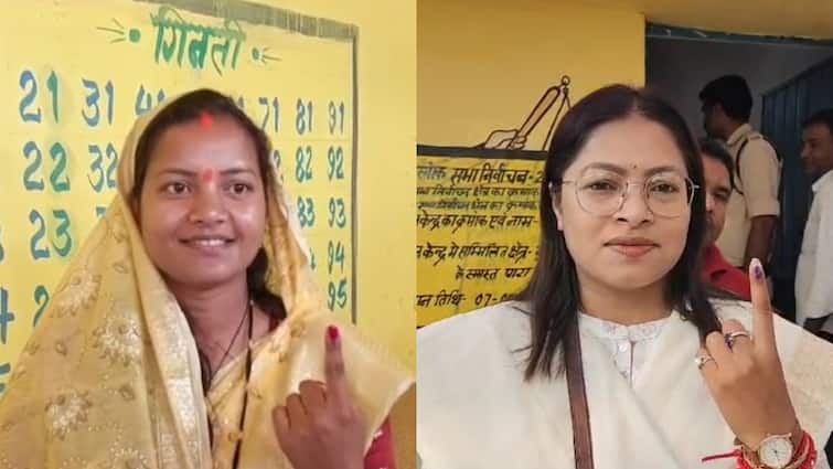 Lok Sabha Election 2024 Phase 3 Chhattisgarh Minister Lakshmi Rajwade and Congress candidate voted in Surguja ANN सरगुजा में वोटिंग को लेकर दिखा लोगों में उत्साह, कैबिनेट मंत्री लक्ष्मी राजवाडे और कांग्रेस प्रत्याशी ने किया मतदान