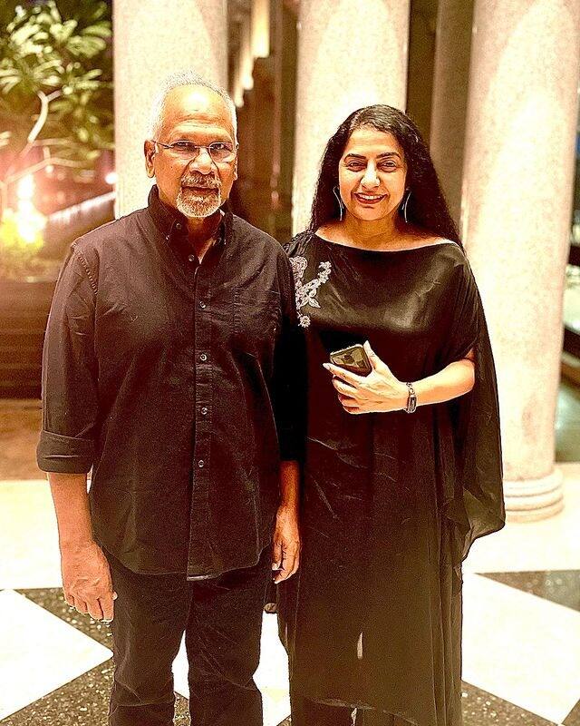 இயக்குநர் மணிரத்தினம்- சுஹாசினி காதலித்து திருமணம் செய்து கொண்டனர். இந்த ஜோடிக்கு திருமணமாகி 35 ஆண்டுகள் நிறைவாகியுள்ளது.