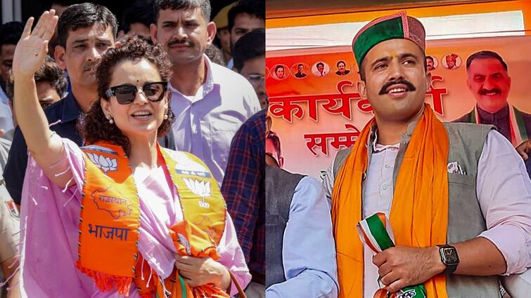 Himachal Pradesh Lok Sabha Election 2024 Nomination process BJP Congress Kangana Ranaut Vikramaditya Singh ann हिमाचल में नामांकन प्रक्रिया शुरू, कंगना रनौत-विक्रमादित्य सिंह समेत जानें बीजेपी-कांग्रेस प्रत्याशी कब भरेंगे पर्चा?