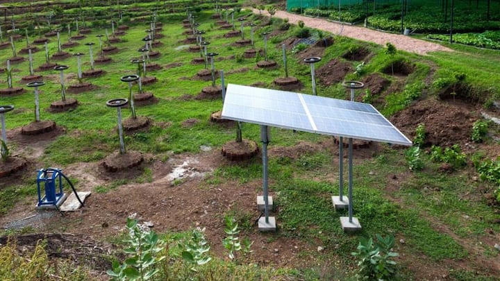 इस योजना के तहत सरकार किसानों को सोलर पंप खरीदने के लिए सब्सिडी प्रदान करती है. योजना के जरिए 2 हॉर्स पावर से 5 हॉर्स पावर के सोलर पंप खरीदे जा सकते हैं.