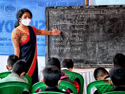 TN teacher transfer counselling without giving promotion PMK Ramdoss ஆசிரியருக்கு பதவி உயர்வு வழங்காமல் இடமாறுதல் கலந்தாய்வா? இது துரோகம்! - வலுக்கும் கண்டனம்