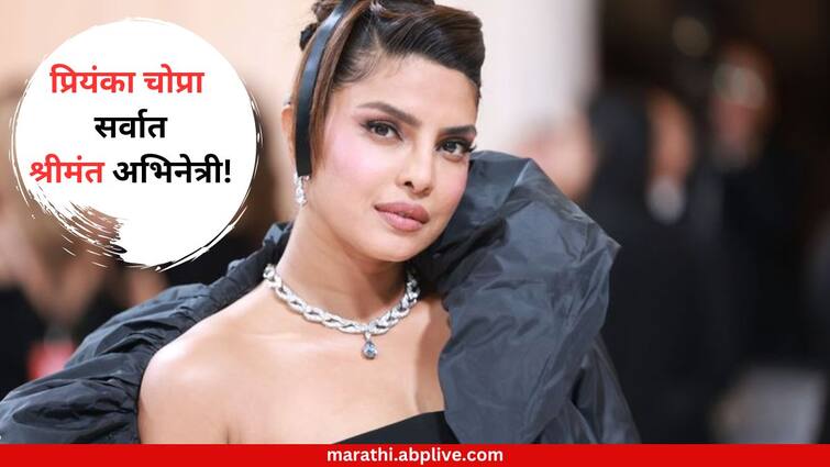 Priyanka Chopra Global Star Not Give Single Hit in 7 Years But Highest Paid Actress Fees Per Project Hollywood Know Bollywood Entertainment Latest Update Marathi News Priyanka Chopra : बॉलिवूड अभिनेत्रीचा हॉलिवूडमध्ये बोलबाला; सात वर्षात एकही हिट चित्रपट नाही; पण आहे सर्वात श्रीमंत अभिनेत्री!