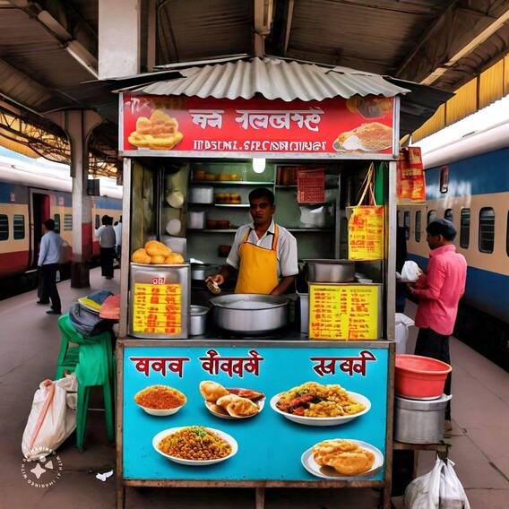 रेलवे स्टेशन पर कैसे मिलती है दुकान?
