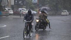 திருவண்ணாமலையில் குளிர்ந்த காற்றுடன் கொட்டி தீர்த்த கனமழை; மகிழ்ச்சியில் மக்கள்