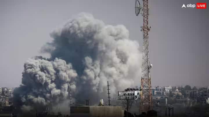 israel-hamas-war-idf-tanks-in-rafah-rained-bombs-palestinians-were-forced-to-flee-the-place-gaza Israel Hamas War:  ઇઝરાયેલે ગાઝામાં કરી ભીષણ બોમ્બવર્ષા, જીવ બચાવવા આમ તેમ ભાગવા લાગ્યા પેલેસ્ટિનિયન