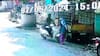தூய்மை பணியாளரை இருசக்கர வாகனத்தில் இடித்து சென்ற நபர்- மரித்துப்போன மனிதம்