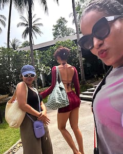 Disha Patani Latest Photos : సమ్మర్​ వెకేషన్​లో దిశా పటానీ.. బీచ్, బికినీలో ఆమె ఎంజాయ్ చేసే తీరే వేరు