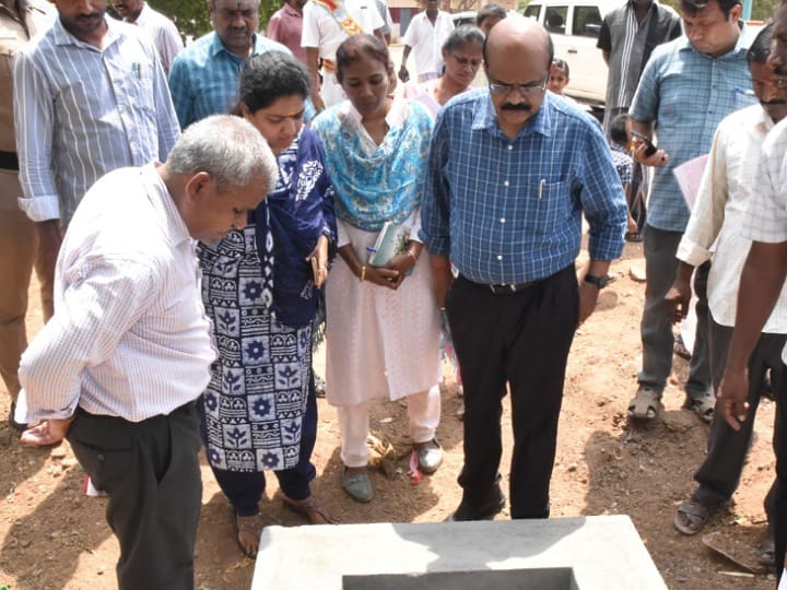 கரூரில் காவிரி குடிநீர் விநியோகம் தொடர்பாக ஆய்வு மேற்கொண்ட மாவட்ட ஆட்சியர்