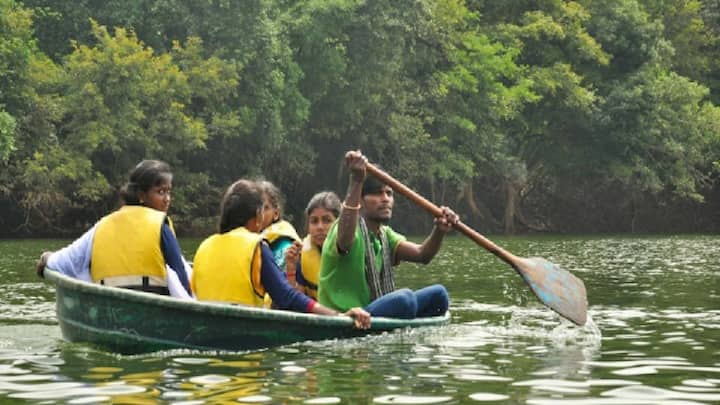 Coimbatore Baralikadu eco tour to enjoy nature with boat ride TNN TravelwithAbp : பரிசல் பயணத்துடன் இயற்கையை ரசிக்கவைக்கும் பரளிக்காடு சூழல் சுற்றுலா : எப்படி செல்வது?