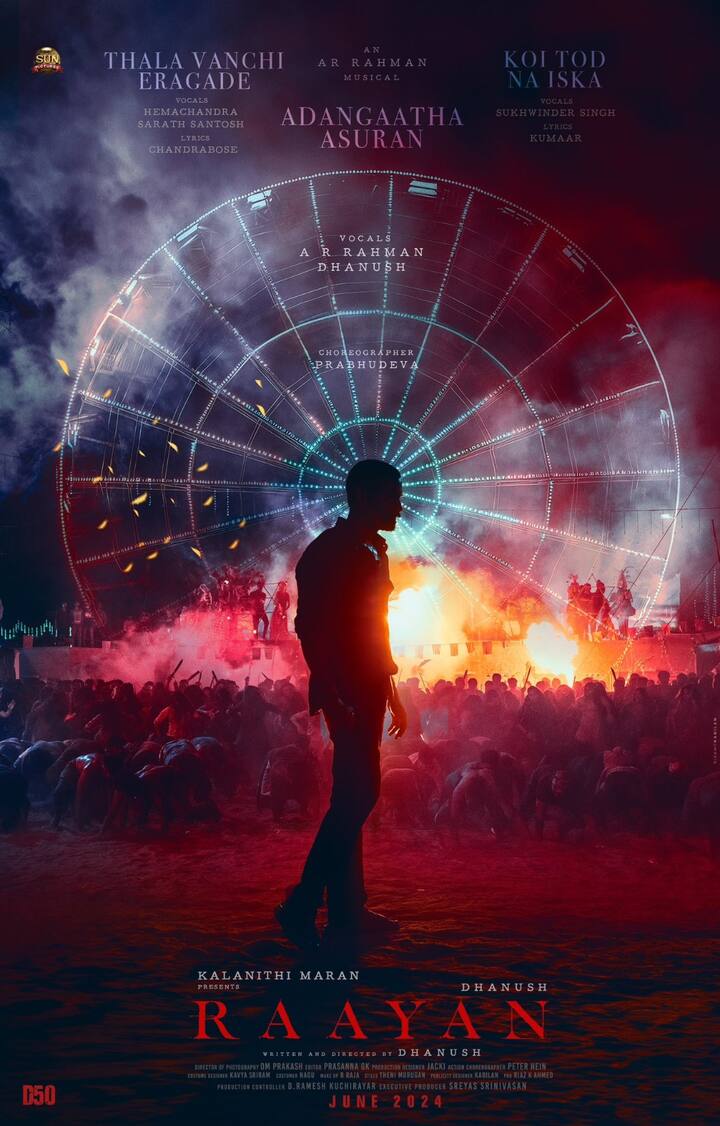 இந்த பாடல் திருவிழாவை மையமாக வைத்து எடுக்கப்பட்டது போல போஸ்டர்களில் தோன்றியது. தனுஷ் மற்றும் ஏ ஆர் ரஹ்மான் இசையில் இன்று மாலை ஒரு தரமான சம்பவம் உள்ளது என ரசிகர்கள் காத்திருக்கின்றனர்.