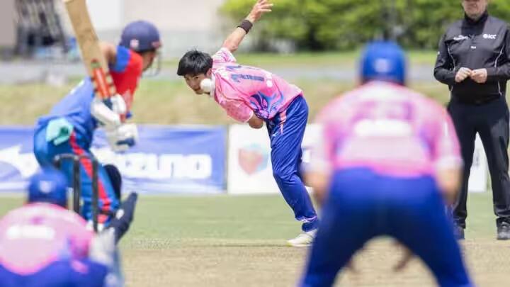 mongolia team all out for 12 run against japan t20 match second lowest score in t20i history marathi news क्रिकेट खेळतात की मज्जाक करतात, अख्खा संघ 12 धावांत बाद, 7 फलंदाज 0 शून्यावर बाद 