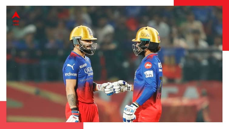 Virat Kohli Rajat Patidar scores fifty Harshal Patel picks three RCB put up 241/7 vs PBKS IPL 2024