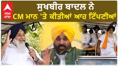 Sukhbir Badal| ਸੁਖਬੀਰ ਬਾਦਲ ਨੇ CM ਮਾਨ 'ਤੇ ਕੀਤੀਆਂ ਆਹ ਟਿੱਪਣੀਆਂ